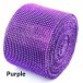 15' Mesh Faux Rhinestone Rolls - assorted colours