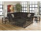 Beautiful black sectional