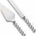 Diamond-Stemmed Serving Set