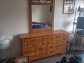 Dresser with mirror