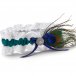 Peacock Feather Garter