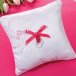 Pink Floral Wedding Ring Pillow