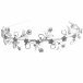 Rhinestone Flower Tiara