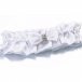 White Rhinestone Band Garter