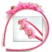 Girls Flower Headband - Fuchsia