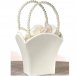 Ivory Flower Basket