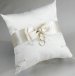 Ivory Pearl Wedding Ring Pillow