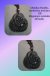 Obsidian, Laughing Buddah necklace