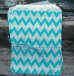 Chevron Paper Treat Bags (12 PCS) - assorted colours