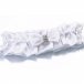 White Rhinestone Band Garter
